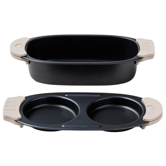 レンジで焼き目がつく レンジグリル(目玉焼き・角型セット) 10枚目画像