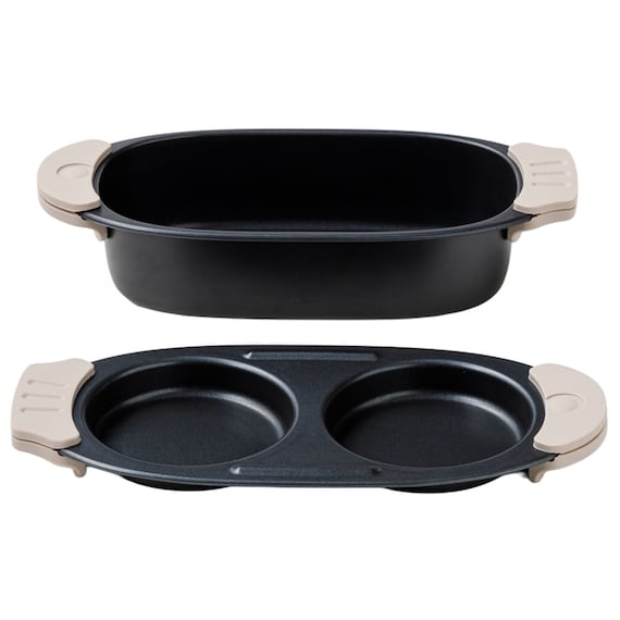 レンジで焼き目がつく レンジグリル(目玉焼き・角型セット) 10枚目画像