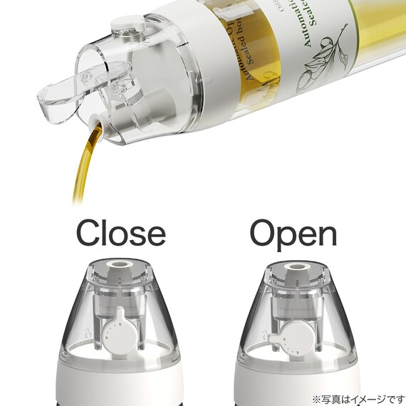 オイル・ビネガーボトル 350mL(ホワイト AA420) 3枚目画像