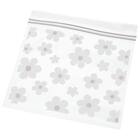 フリーザーバッグ ダブルジッパー フラワー (S38枚入り HQ-SS26FL) 1枚目画像