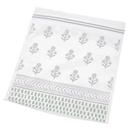 フリーザーバッグダブルジッパー 小花 (M25枚入り HQ-SS26FL)