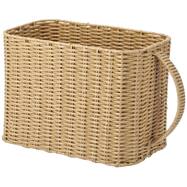 ラタン風 バスケット 取っ手付き(HN251101)