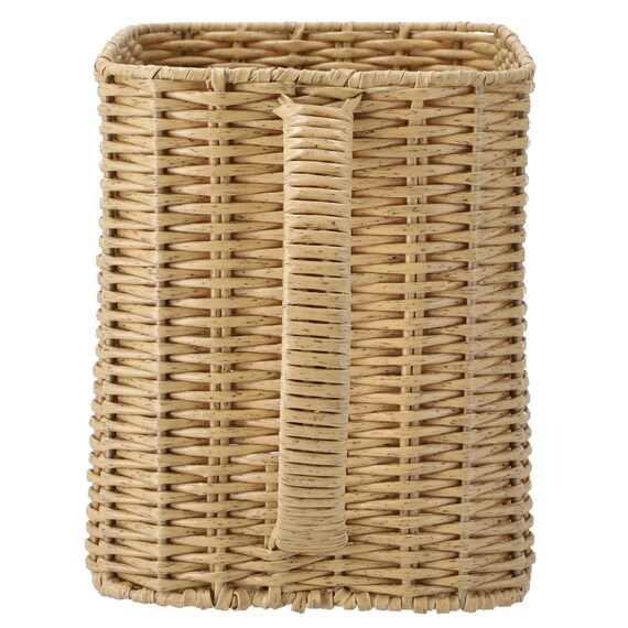 ラタン風バスケット取っ手付き(HN251101) 4枚目画像