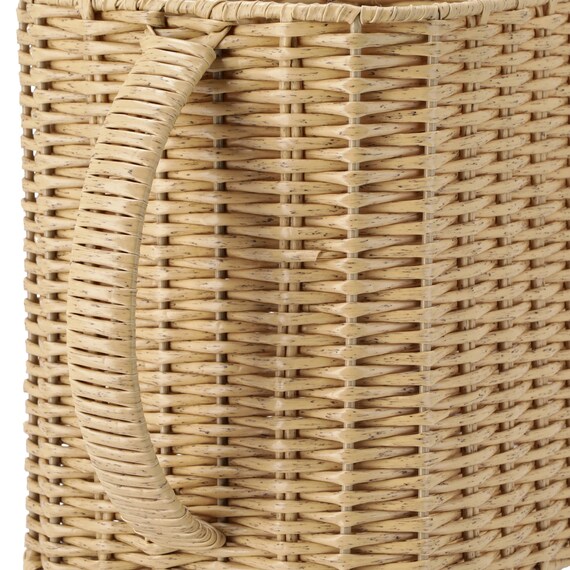 ラタン風バスケット取っ手付き(HN251101) 6枚目画像