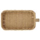 ラタン風 バスケットハーフ取っ手付き(HN251102) 5枚目画像