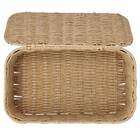 ラタン風 ふた付きバスケット(HN251106) 7枚目画像