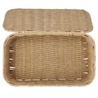 ラタン風 ふた付きバスケット(HN251106) 7枚目画像