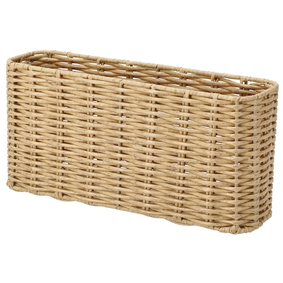 ラタン風 バスケットスリム(HN251107) 1枚目画像