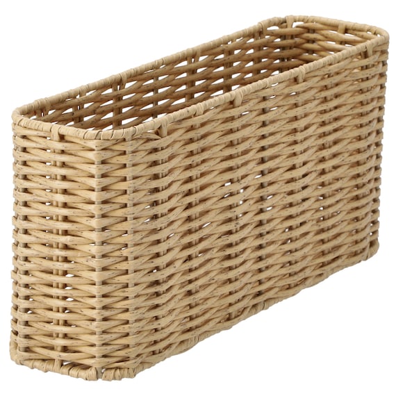 ラタン風 バスケットスリム(HN251107) 2枚目画像