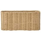 ラタン風 バスケットスリム(HN251107) 3枚目画像