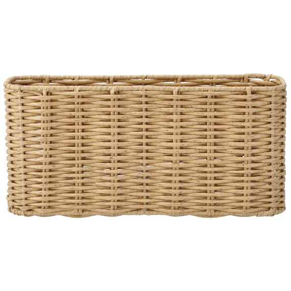 ラタン風 バスケットスリム(HN251107) 3枚目画像