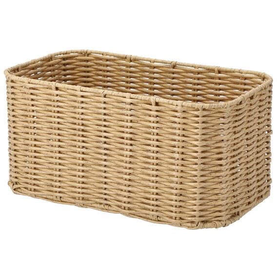 ラタン風バスケット(HN251108) 1枚目画像