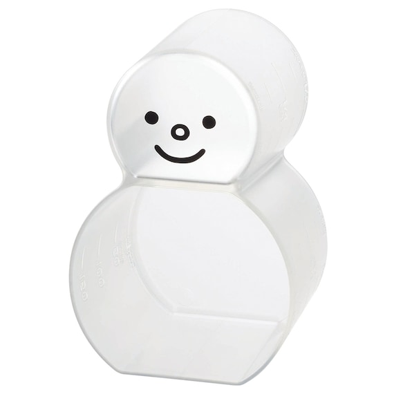 0.5合も量れる スリキリ計量カップ(ユキダルマ) 1枚目画像