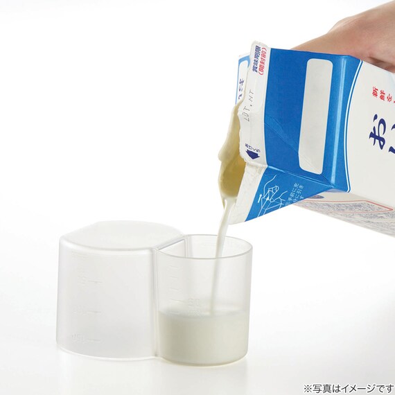 0.5合も量れる スリキリ計量カップ(ユキダルマ) 5枚目画像