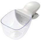 袋クリップ付き 米用計量カップ(ライトグレー) 1枚目画像