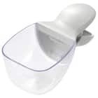 袋クリップ付き 米用計量カップ(ライトグレー) 1枚目画像