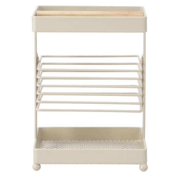 カトラリースタンド(HF23169 ベージュ) 3枚目画像