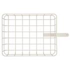 ワイヤーバスケット取っ手付き 高さ10.5cm(HF101236 ベージュ) 5枚目画像