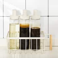 ワイヤーバスケット 取っ手付き 高さ10.5cm/15cm (HF101236)