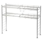 伸縮シンク上ラック8点セット(SUS) 1枚目画像