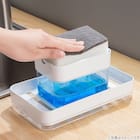 スポンジが置ける 洗剤ディスペンサー 3枚目画像