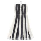 しまがら ループ付きドレスタオル TY(ダークグレー) 1枚目画像