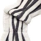 しまがら ループ付きドレスタオル TY(ダークグレー) 5枚目画像