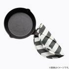 しまがら ループ付き 鍋つかみにもなる鍋敷き TY(ダークグレー) 4枚目画像