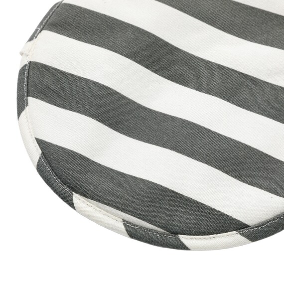 しまがら ループ付き 鍋つかみにもなる鍋敷き TY(ダークグレー) 9枚目画像