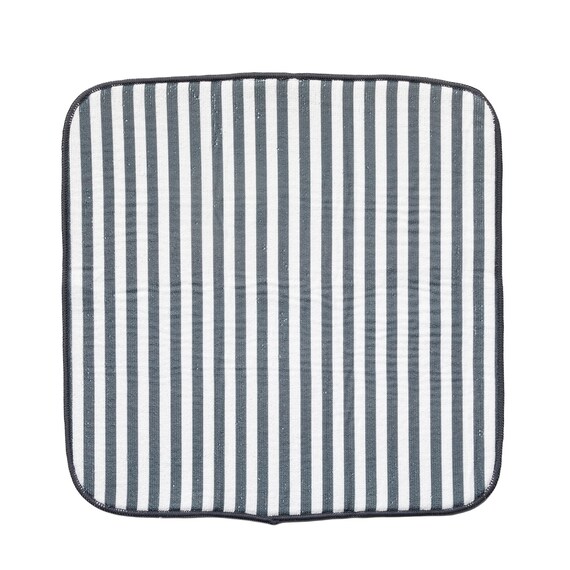 しまがら ループ付き 給水マット TY(ダークグレー) 1枚目画像