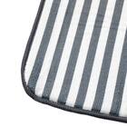 しまがら ループ付き 給水マット TY(ダークグレー) 3枚目画像