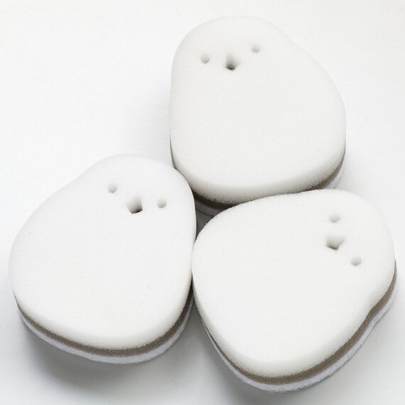 シマエナガ キッチンスポンジ 3個セット(TY) 2枚目画像