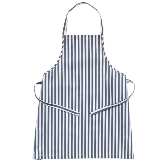 しまがらキッチンエプロン(グレー TY) 1枚目画像