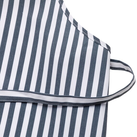 しまがらキッチンエプロン(グレー TY) 4枚目画像