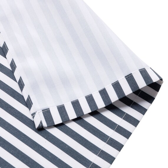 しまがらキッチンエプロン(グレー TY) 5枚目画像