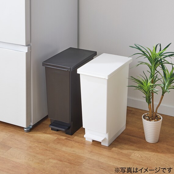 スリム ペダルペール(20L ホワイト) 5枚目画像