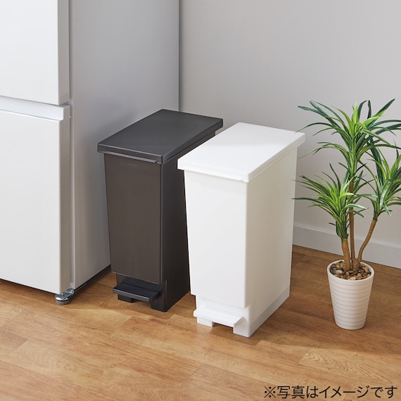 スリム ペダルペール(20L ホワイト) 5枚目画像