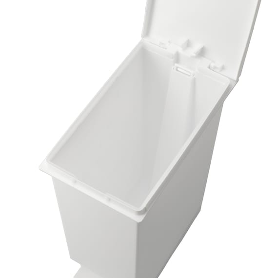 スリム ペダルペール(20L ホワイト) 9枚目画像