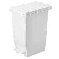 消臭密閉ペダルペール(20L ホワイト)