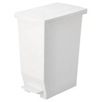 消臭密閉ペダルペール(45L ホワイト)