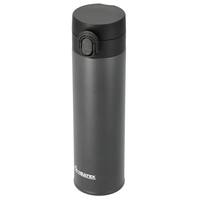 超保冷・保温ボトル 500ml ワンタッチオープン グレー ( N-HEATEX )