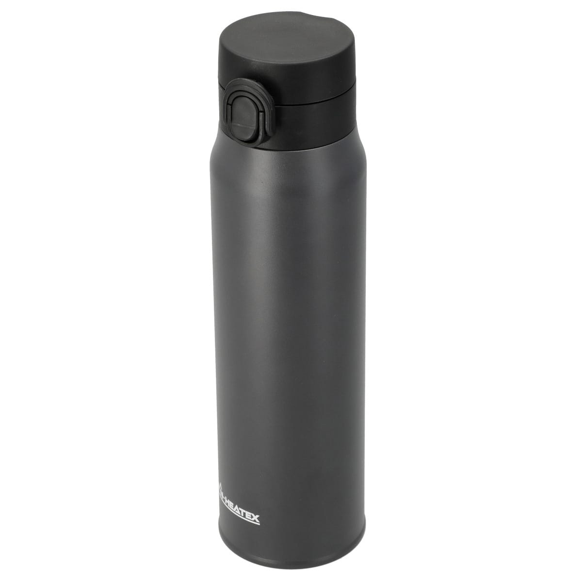 超保冷・保温ボトル 500ml ワンタッチオープン グレー ( N-HEATEX