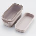 ラク洗 2段 ランチボックス570ml(ライトグレー) 6枚目画像