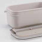 ラク洗 2段 ランチボックス570ml(ライトグレー) 9枚目画像