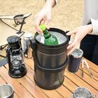 持ち運びできる アイスペール5.0L(ダークグレー) 10枚目画像