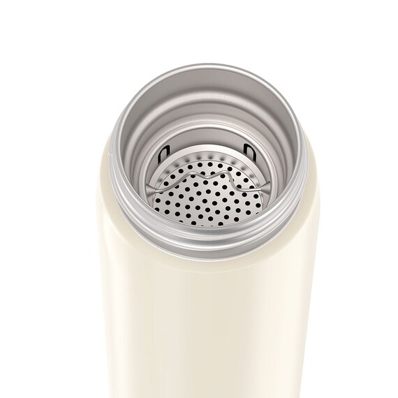 茶こし付きハンドルボトル(450ml アイボリー) 4枚目画像