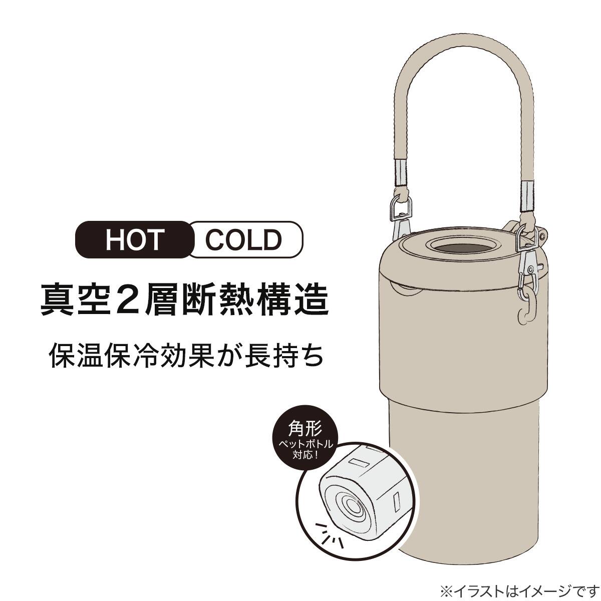 3WAY ボトルホルダー (500～650mL ベージュ AT01) | ニトリネット