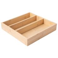 竹整理トレー 仕切り付き