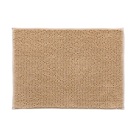 しっかり吸水バスマット(45x60cm BE YM002) 1枚目画像