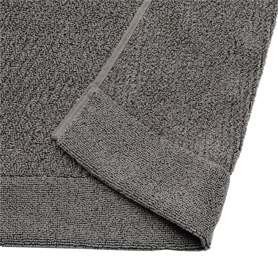 2重パイルで吸水&乾きやすい スリムバスタオル(DGY 33x120 WT006) 12枚目画像